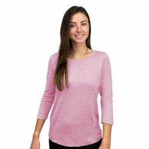 Woolx Jenny 3/4 Quarter Sleeve Color Rose Petal EOC!
